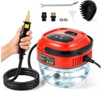 Moongiantgo 1.5L Réservoir Nettoyeurs Vapeur Électriques a Main, 2500W | 6 Vitesses Régulable, 20S Chauffage Rapide, Steam Cleaner Portable pour Cuisine/Salle de Bain/Voiture