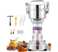 Moongiantgo Moulin à Céréales Électrique Moulin à Grains 950W 28000RPM, Broyeur Ultrafin 150g en Acier Inoxydable Moulin à Epices avec Moteur Commercial &Protection Surcharge pour Grains/Épices/Herbes