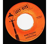 MOONGLOWS - just a lonely christmas / baby please 45 rpm single