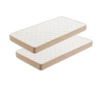 Moonia DuoSystem Matelas avec Rembourrage Viscosoft, fermeté Moyenne/Haute durabilité, 70 x 190 cm
