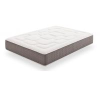 Moonia KingMaX Multizone Taille double/complet Matelas en mousse à mémoire de forme Blanc