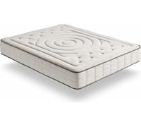 Moonia Matelas Cashmere Premier Gel, Memory Foam Hauteur - +/- 27cm 160x200cm Blanc