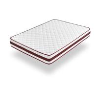 Moonia Matelas First Class Edition Haute Durabilité Anti-acariens 160 X 200cm Blanc