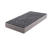 Moonia Matelas Mousse Premium Black Multizone 27cm 80x190cm Fermeté Medium