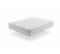 Moonia Matelas Olympus Memory Foam Fermeté Élevée/Moyenne Épaisseur +/- 30 cm Hypoallergénique 160x200cm Blanc