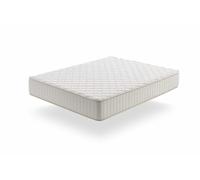 Moonia Matelas Olympus Memory Foam Fermeté Élevée/Moyenne Épaisseur +/- 30 Cm Hypoallergénique 160x200cm Blanc