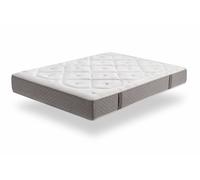 Moonia Matelas Platinum Classic Memory Foam Confort Hauteur - +/- 26cm 140x200cm Blanc