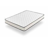 Moonia Matelas Slim Max Haute Durabilité Anti-Acariens 150 X 200cm Blanc