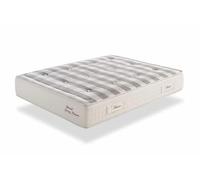 Moonia Matelas viscoélastique Grand Spring Nature 140 x 190 | Confort maximal | Hauteur +/- 30 cm | Matelas à ressorts ensachés | Effet nuage | Toutes les dimensions