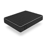 Moonia | Matelas Viscosoft | Air Black | 140X190 cm | Fermeté Medium|100 % Respirant|Multi-Zones de confort