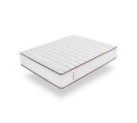 Moonia | Matelas Viscosoft | Air Max Blanc 27 cm | 150X200 cm | Fermeté moyenne|Indépendance du couchage | Ergonomique