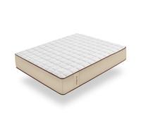 Moonia Matelas Viscosoft Air Max Brun 15 cm 90X190 cm Fermeté moyenne