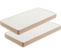 Moonia Matelas pour enfants DuoSystem Ouate Viscosoft Fermeté moyenne/élevée Haute durabilité Très durable 70x190