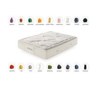 Moonia Ressorts Ensanchés Matelas Biocrystal Gold 30 cm 160X190 cm Fermeté moyenne