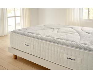 Moonia Ressorts Ensanchés Matelas Biocrystal Gold Spring 30 cm 150X200 cm Fermeté élevée