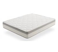 Moonia Spring Max Bagged Springs Taille double/complet High density foam mattress Blanc