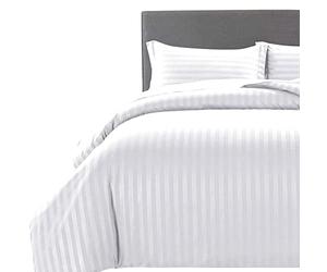 MOONLIGHT20015 Qualité Impériale Ensemble de Literie de 3 Pièces en Jacquard Matelassé avec Housse de Couette et Taies d'Oreiller, Ensemble de Literie de Luxe avec Couvre-lit + Livraison Gratuite