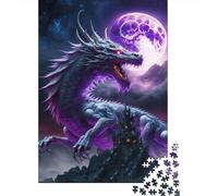 MoonlightDragon Casse-tête Adultes EpicFantasy 1000 Pièces en Papier Recyclé (≥12 Ans) - Jeu De Famille Extrêmement Difficile, Idée Cadeau Excellente 52x38cm/1000pcs