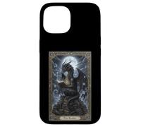 Moonlit Library The Reader Dragon Tarot Fantasy Coque pour iPhone 15
