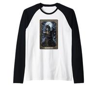 Moonlit Library The Reader Dragon Tarot Fantasy Manche Raglan