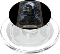 Moonlit Library The Reader Dragon Tarot Fantasy PopSockets PopGrip pour MagSafe