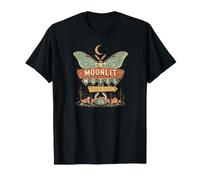 Moonlit Motel Panneau Papillon rétro Motel désert T-Shirt
