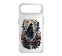 Moonlit Ronin Wanderer Samouraï Japonais Fleurs de Cerisier Japon Coque pour iPhone Air