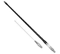 Moonraker AMPRO-80T HF Antenne mobile 80 m | Longueur 225 cm | Radio amateur à ondes courtes | 2 pièces Forme fixe | Connexion 3/8-24 | Fonctionnement du véhicule à l'arrêt