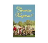 Moonrise Kingdom Poster sur toile sans cadre pour décoration de chambre à coucher, salon, 20 x 30 cm