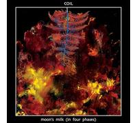 Coil – Moon's Milk (In Four Phases) – Vinyle transparent cœur rouge