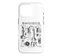 Moonshine Alcohol Still Vintage Sour Mash Verni Moonshiner Coque pour iPhone 16 Pro