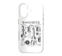 Moonshine Alcohol Still Vintage Sour Mash Verni Moonshiner Coque pour iPhone 17