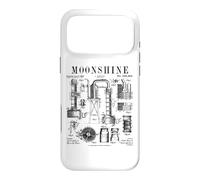 Moonshine Alcohol Still Vintage Sour Mash Verni Moonshiner Coque pour iPhone 17 Pro Max