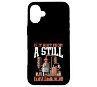 Moonshine Funny Moonshiner Redneck Si ça ne Vient Pas d'un alambic Coque pour iPhone 16 Plus