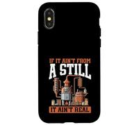 Moonshine Funny Moonshiner Redneck Si ça ne Vient Pas d'un alambic Coque pour iPhone X/XS