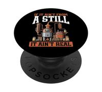 Moonshine Funny Moonshiner Redneck Si ça ne Vient Pas d'un alambic PopSockets PopGrip Adhésif