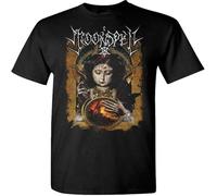 Moonspell Under The Spell T Shirt Casual Graphic Tops Black XXL