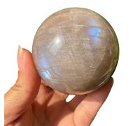 Moonstone Quartz Sphere Crystal Ball,Feng Shui Decoration Small Magic Balls Stones for,Home Decor,Gifts,45~50mm
