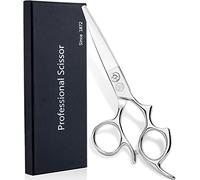Moontay 5.5" Ciseaux de coupe de cheveux Ciseaux de coiffure avec gros trous pour les doigts Ciseaux de coiffeur professionnel Ciseaux de coupe de cheveux de salon Ciseaux de coiffure japonais