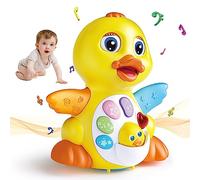 MOONTOY Musicaux Jouets Bébé 6-12 Mois Cadeau Paques Bebe,Rampants Jouet Musical Enfant 1 an,Jouet Bébé Interactif,Jouet d'activité Cadeau Paques Enfant 6 7 8 9 10 11 12 24 Mois