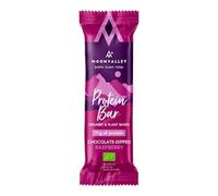 MOONVALLEY Barre Protéinée Bio Chocolat Framboise 50g Lot de 12