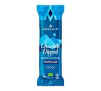 MOONVALLEY Barre Protéinée Chocolat Cacao Bio 50g x 12 Unités