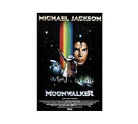 Moonwalker Michael Jackson MusicalMusic Poster sur toile pour décoration de chambre à coucher, bureau, cadeau 30 x 45 cm