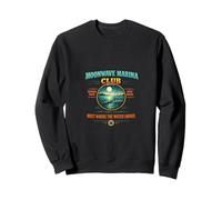 Moonwave Marina Club Retro Night Harbor Sweatshirt