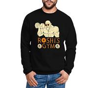 MoonWorks Roshis Gym Dragonball Sweat-shirt sans capuche pour homme - Noir - Medium