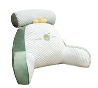 Moonyan Lecture avec Accoudoirs - Lecture avec Traversin Amovible - Repose-Dos 2 en 1 pour S'asseoir dans Le Lit | Confort Et Ergonomie Coussin Cale Dos Canapé