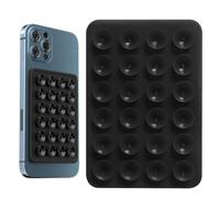 Support De Coque De Téléphone À Ventouse en Silicone - Étui De Téléphone À Ventouse en Silicone | Tapis À Ventouse pour Téléphone | Support De Téléphone À Ventouse Silicone Anti-Dérapant Autocollant