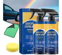 Moonycozy Car Coating Spray for Shine & Protection, Advanced Car Quick-Acting Coating Agent Spray, Quick Effect Coating Agent, Delivering Long-Lasting Shine (2pcs)