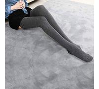 MoonyLI 1 paire de chaussettes extra longues en tricot de coton long chaud épais haut long botte bas jambières collants bas longs chaussettes hautes pour femmes