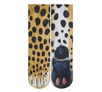 MoonyLI Chaussettes Unisexes Pieds Animaux Chaussette Patte Animale Simulation 3D Chaussettes pour équipage Motif Animal drôle Chaussettes Enfants